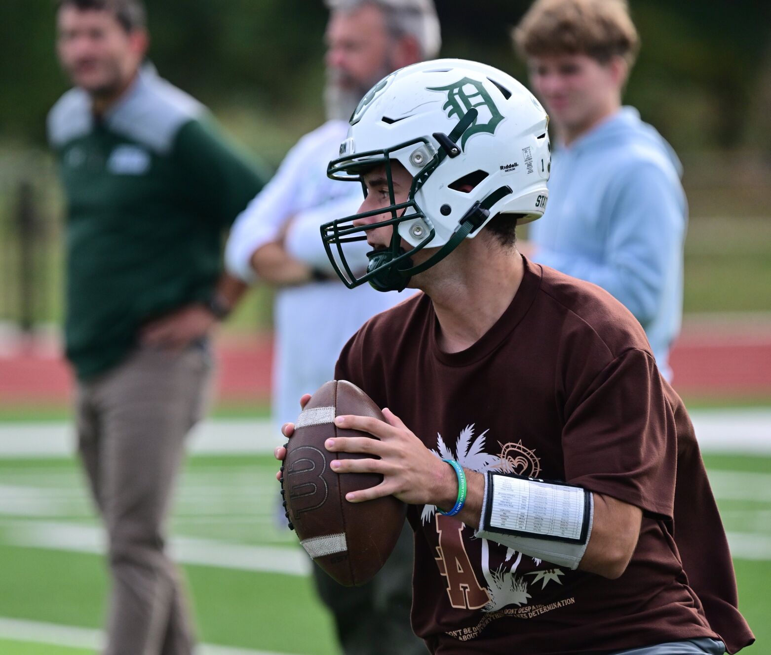 De Soto football practice